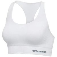 hummel camiseta tirantes brassiere de sport seamless blanche para mujer