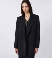 weekend max mara para mujer 2615041081600 americana veloce negro 40 casual poliester