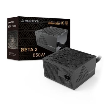 Fuente de alimentación Montech BETA 2 850W Certificación 80 PLUS Bronze no modular