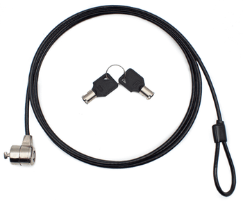 CABLE SEGURIDAD PARA PORTATIL NILOX CON LLAVE 1,8M