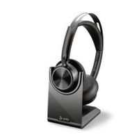 auricular inalambrico bluetooth hp poly voyager focus 2 uc-m usb-a - biaural - certificado teams