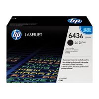 hp colour laserjet 643a black original toner cartridge with hp coloursphere toner q5950a