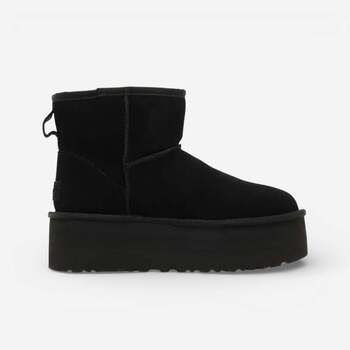 UGG Descansos Classic Mini Platform Boot Black (Women's) para hombre