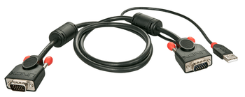 KVM SYSTEM CABLE KVM SWITCH COMBO SERIES USB 1M