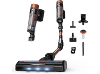 aspirador escoba - rowenta x force flex 1080 rh7a73 potencia succion 120 aw 300 w 60 min autonomia accesorios especial mascotas naranja