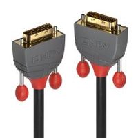 lindy 36220 cable dvi 05 m dvi-d gris