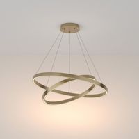 lampara de techo led rim laton 88w