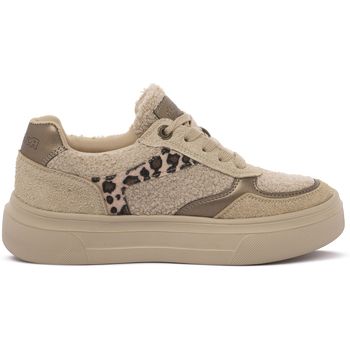 Refresh Deportivas Moda TEX BEIGE para mujer