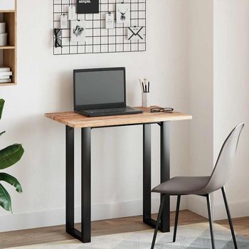 Tablero De Mesa | Tablero Escritorio Madera Maciza Acacia Sin Tratar 100x50x2 Cm