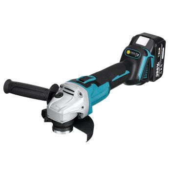 Drillpro 800W 125mm 18V Pulidora eléctrica inalámbrica de 8500 rpm de 4 velocidades de alta potencia