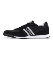 guess para hombre fmtdivsue12 zapatillas divin negro 43 tela plano cordones casual