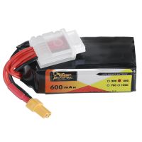bateria zop power 148v 600mah 60c 4s lipo con conector xt30 para sub250 oasisfly25 oasisfly30 drone de carreras fpv rc