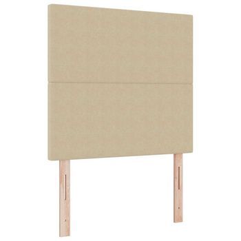 Cabecero Con Cabecera Manual Verde Grisáceo 80 Cm Tela De Rayas