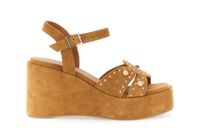 sandalias de cuna de ante gilda con tachuelas y cabujones tan 38