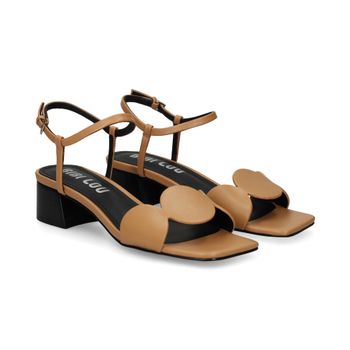 Bibi Lou Sandalias Con Tacón Mujer - Marrón Talla 40