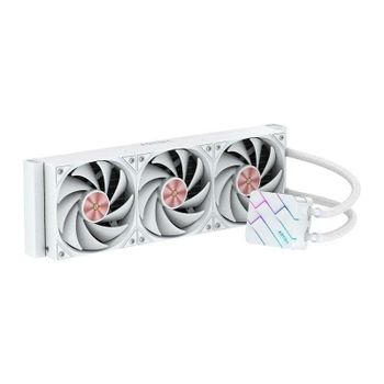 Refrigeración Líquida Abysm Oceanic Tide 360mm 3 Ventiladores ARGB Blanca