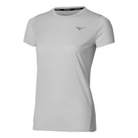 mizuno impulse core camiseta de running mujeres - azul claro