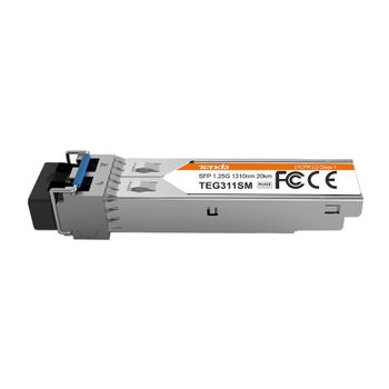 Tenda TEG311SM red modulo transceptor Fibra óptica 1250 Mbit/s SFP 1310 nm