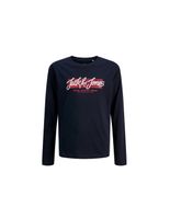 camiseta jack and jones jjurban ls crew neck sky captain infantil