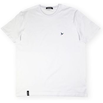 Organic Monkey Tops y Camisetas T-Shirt Pirate Mate - White para hombre