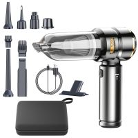 potente aspiradora portatil de mano para autos 3 en 1 inflable y soplador de polvo con tres velocidades ajustables80000rpm