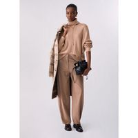 liu jo pantalones pantalon balloon en tejido resca para mujer