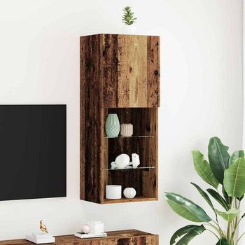Vidaxl Conjunto De Mueble De Tv 40,5 X 30 X 102 Cm Madera Vieja