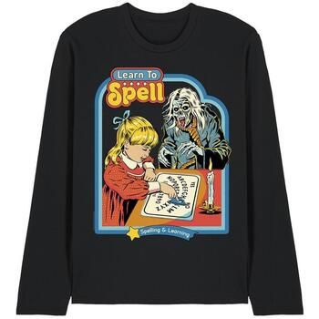 Steven Rhodes Camiseta manga larga Learn To Spell para hombre