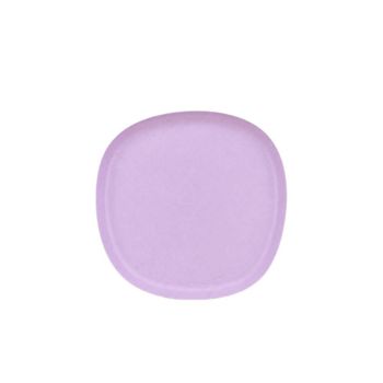 Bandeja orgánica de metal violeta 12 cm