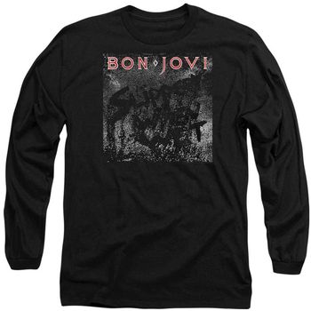 Bon Jovi Camiseta manga larga Slippery Cover para mujer