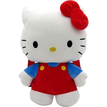 Hello Kitty Mochila Mochila 3D Peluche Sanrio Face para niño