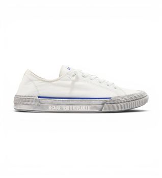 ECOALF para mujer. MCWSHSNSTREN0072S26-000 Zapatillas Strenk blanco (40), Tela, Plano, Cordones, Casual