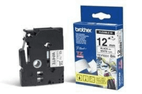 tape12mm black on white f p-touch
