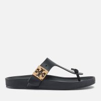 tory burch womens mellow leather toe-post sandals - uk 35