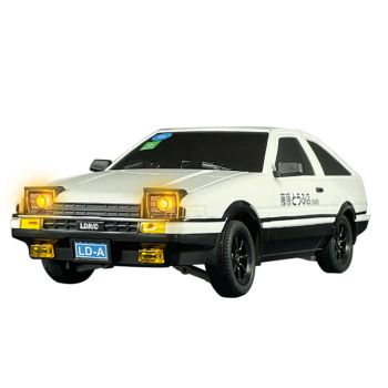 Coche de RC de RWD RTR 1/18 2.4G LDRC LD-A86 Vehículos de DerivaLED Luces Modelos de Juguetes Totalmente Controlados Pro