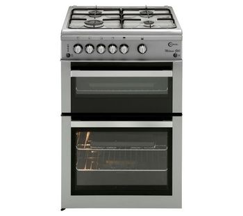 FLAVEL ML61NDSP Gas Cooker - Silver, Silver