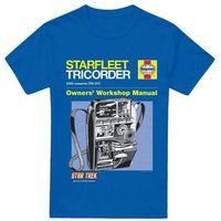 star trek camiseta manga larga tricorder para hombre