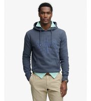 superdry para hombre m2014448a sudadera lo-fi dockside marino m casual algodon