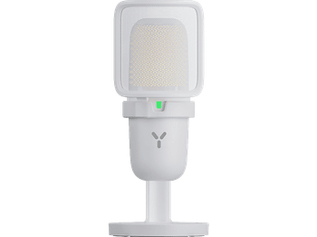 Micrófono - ISY IMI-3000-WT, USB-C, Ideal Streaming, Blanco