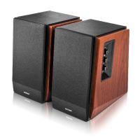 edifier r1700bts altavoces activos 20 con salida subwoofer y bluetooth 65w rms negromadera