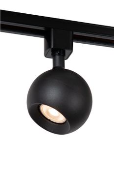 Iluminación sobre rieles de aluminio 1xgu10 (mr16), negro