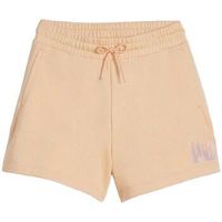 puma short short ess summer daze 5 orange para mujer