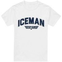 top gun camiseta iceman para hombre