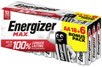 caja 186 pilas alkalinas max tipo lr6 aa energizer e303513106