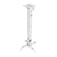 soporte proyector tooq pj2012t-w max20kg blanco