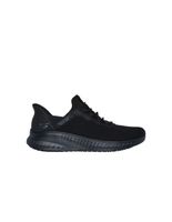 zapatillas skechers squad chaos sr - jasul mujer black textile synth