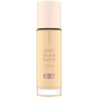 catrice base de maquillaje soft glam filtering fluid - 20 light medium para mujer