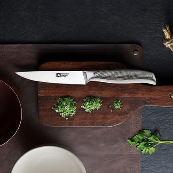 Estuche de 4 cuchillos carne  acero