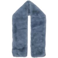 ayfee bufanda sciarpa fake fur passante ecopelle st25236 para mujer
