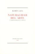 naturalidad del arte y artificialidad de la critica